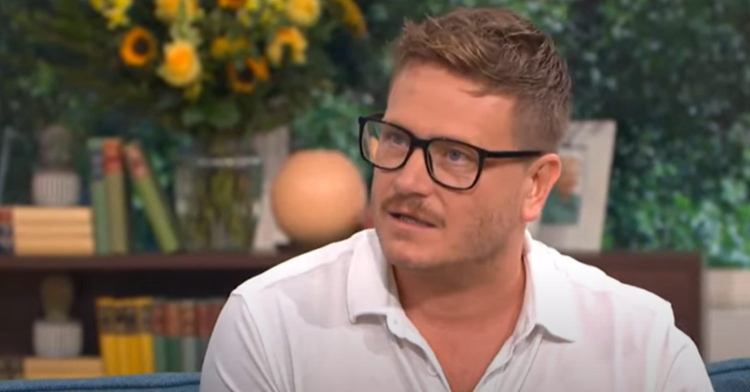 Emmerdale's Matthew Wolfenden is serious