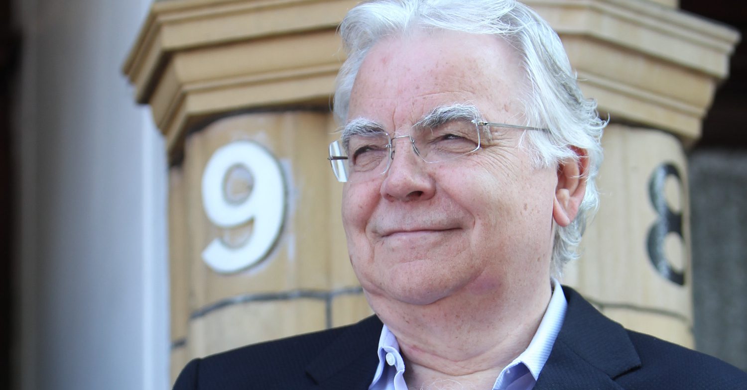 Coronation Street's Bill Kenwright is smiling