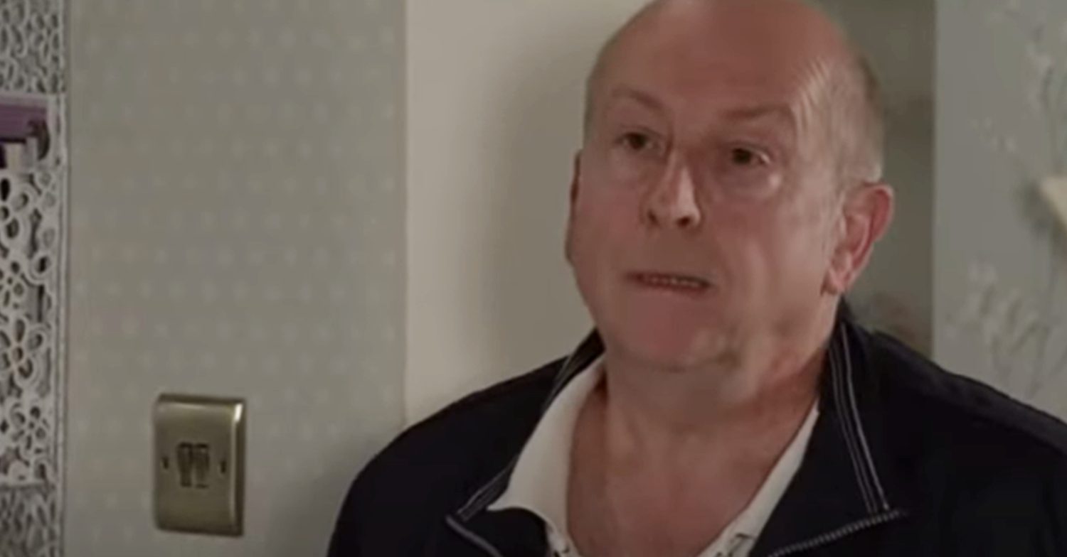 Coronation Street's Geoff is serious