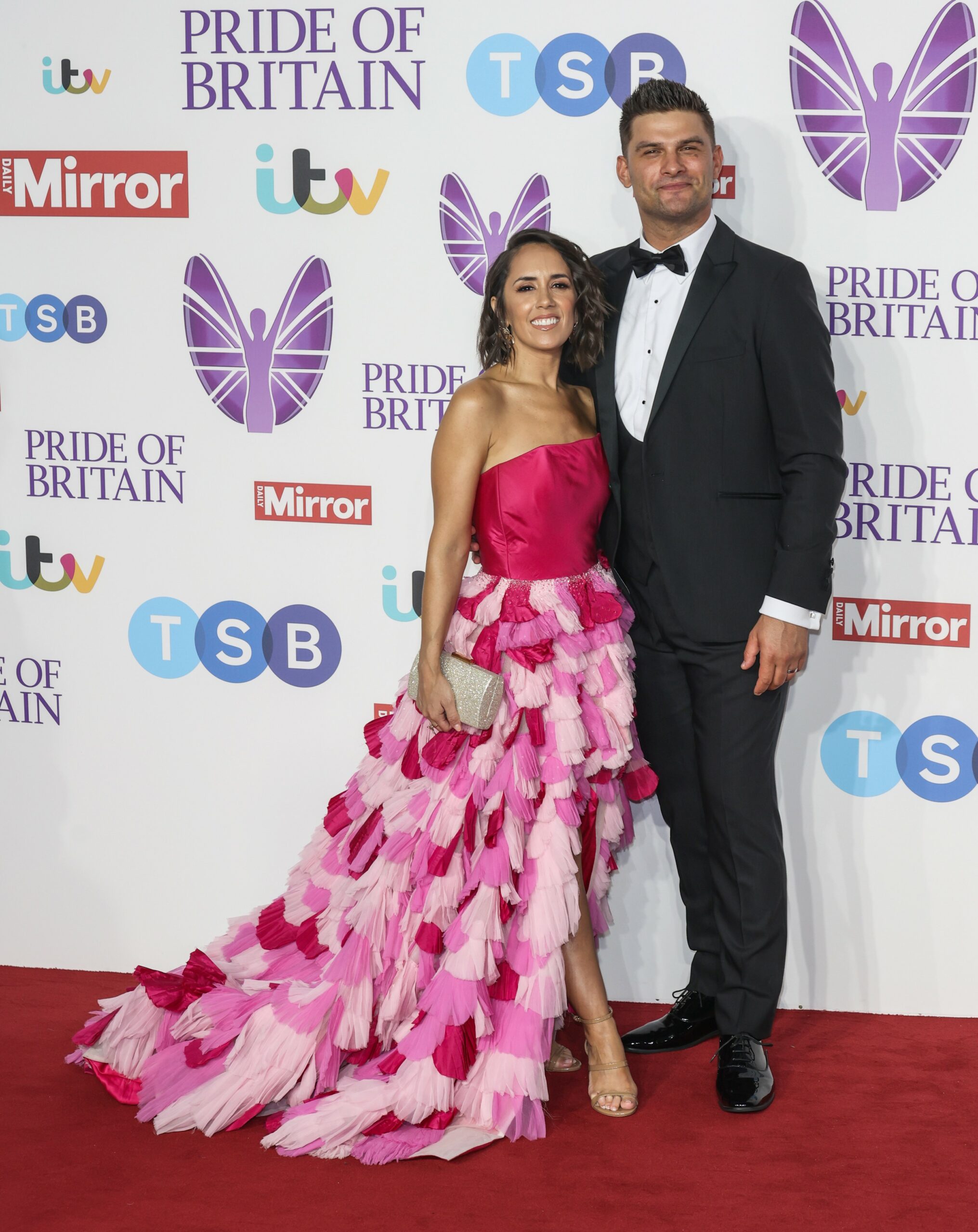 Janette Manrara and Aljaz Skorjanec at Pride of Britain Awards