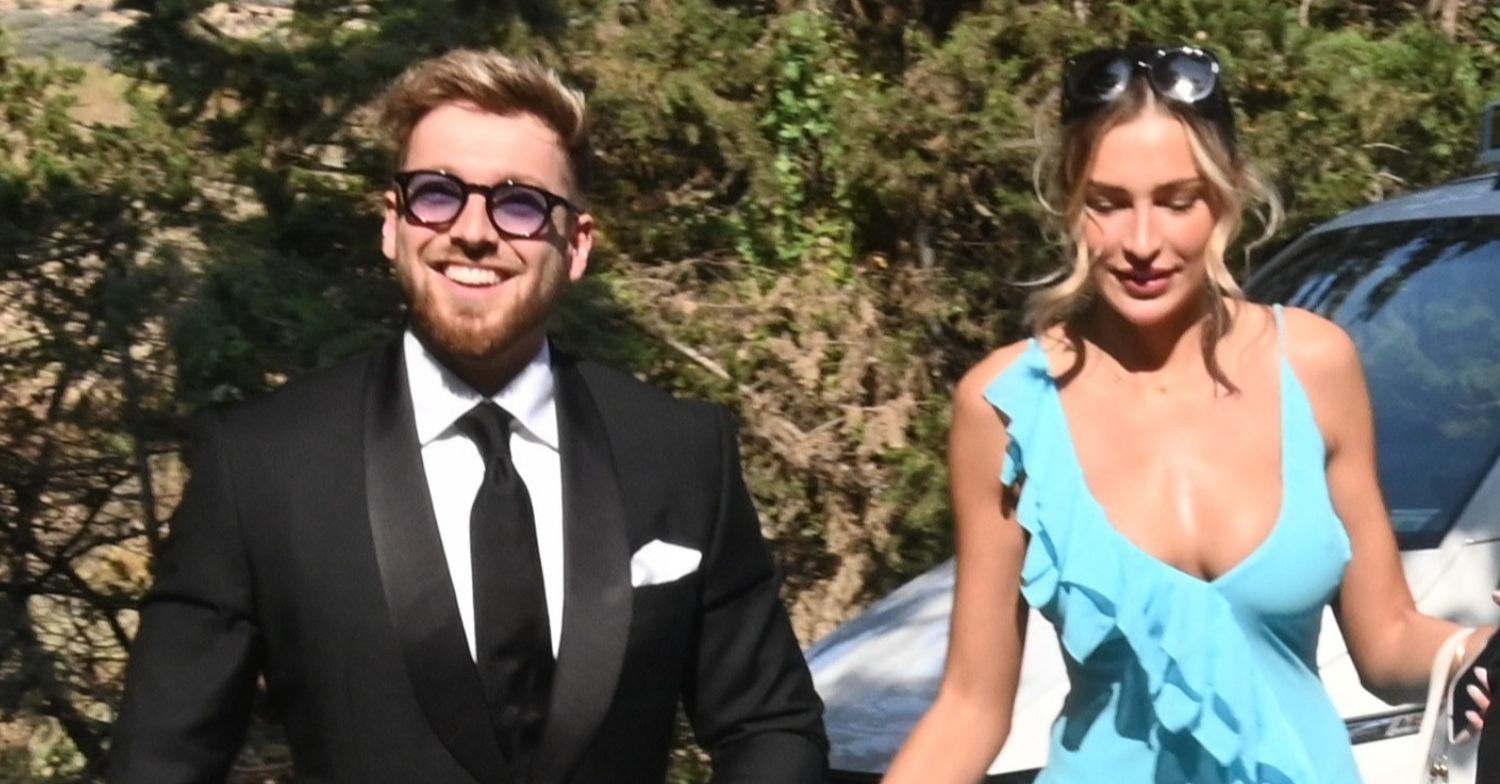 Sam Thompson and Zara McDermott paparazzi photo