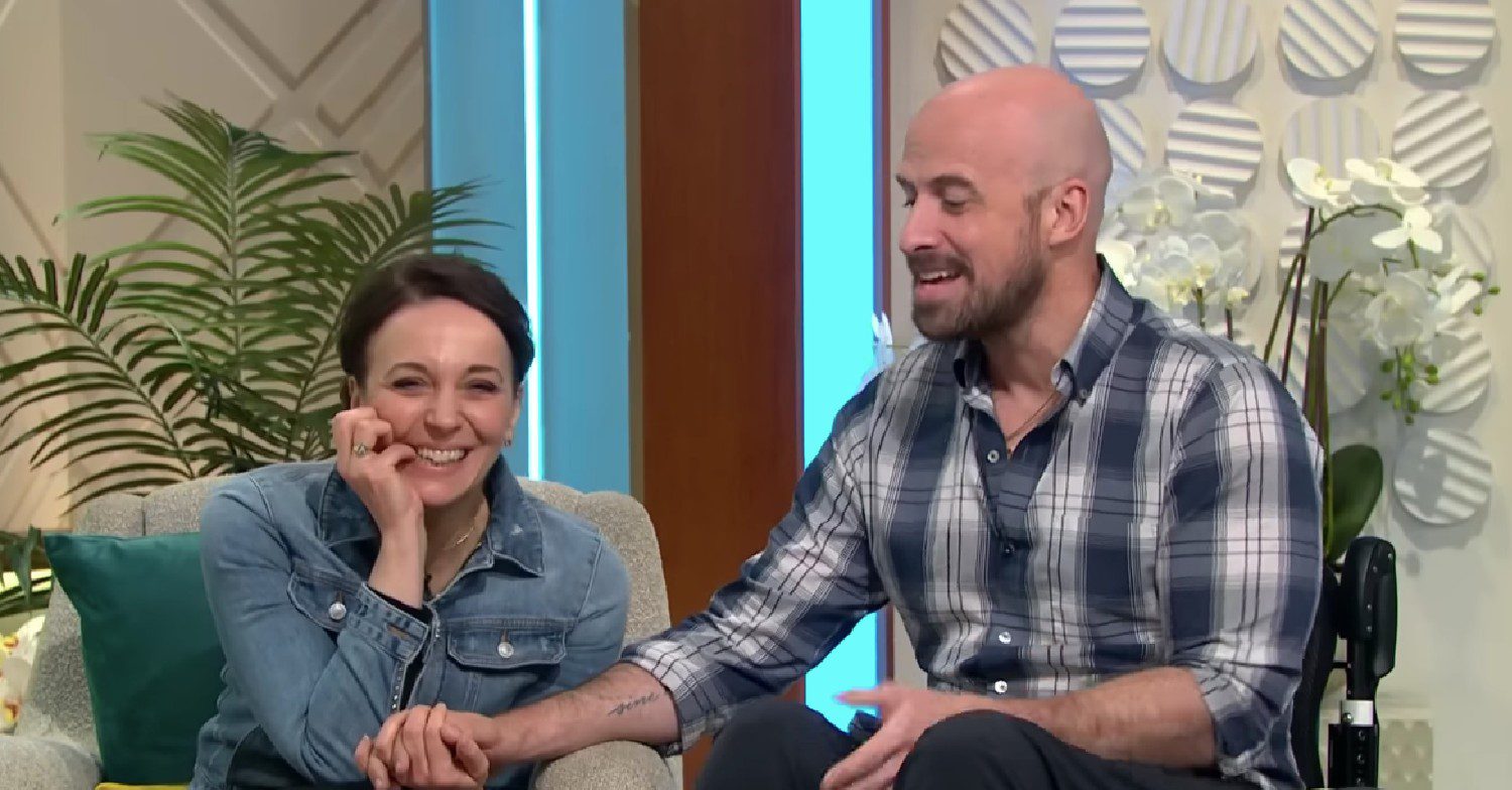 Strictly star Amanda on Lorraine