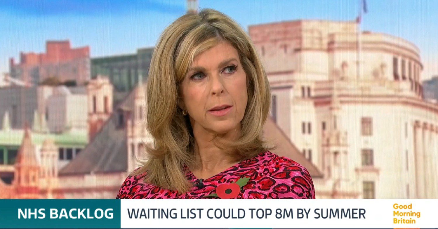 Kate Garraway on GMB