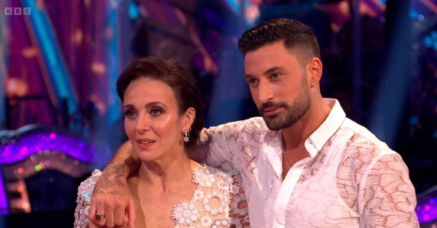 Amanda Abbington and Giovanni Pernice on Strictly