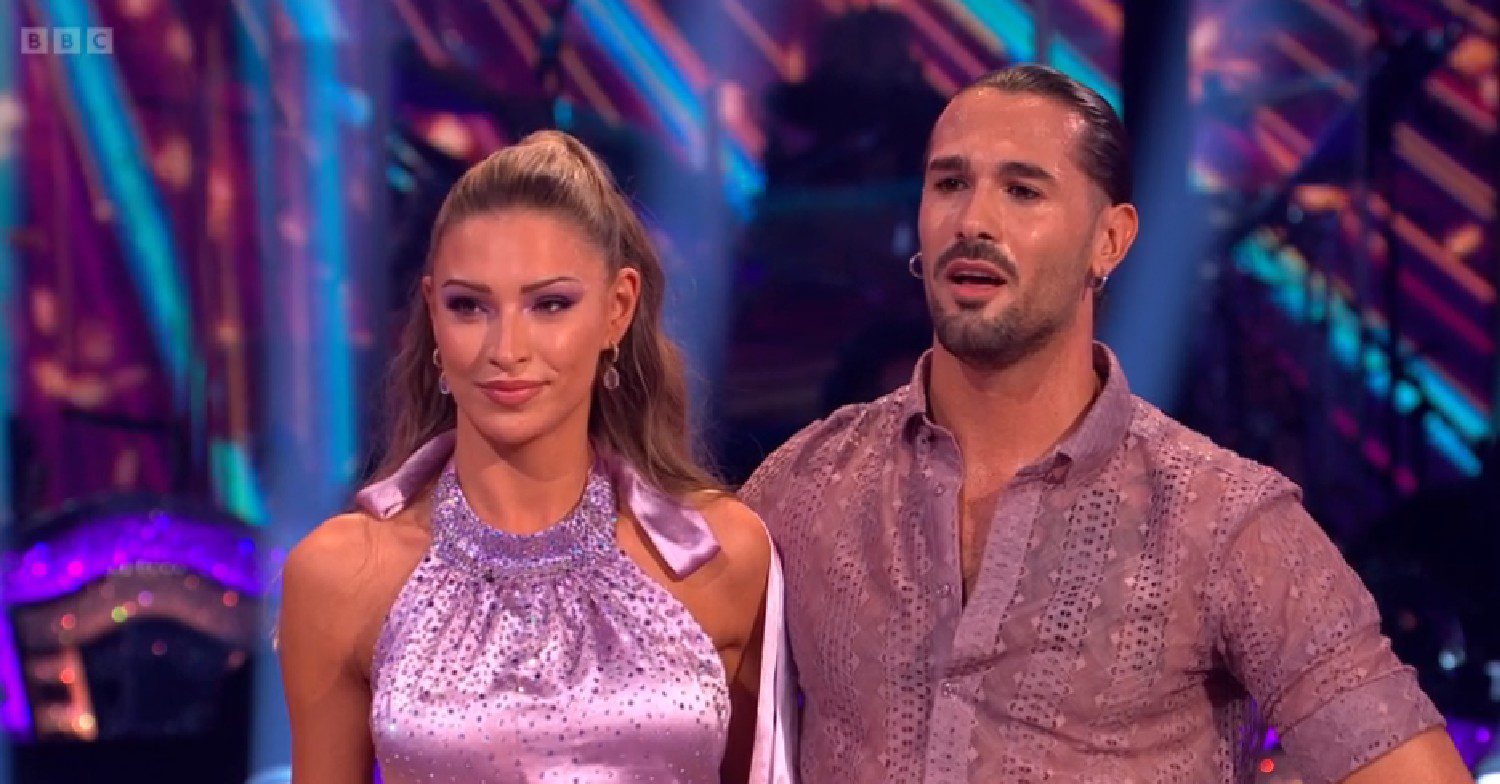Zara McDermott and Graziano Di Prima on Strictly
