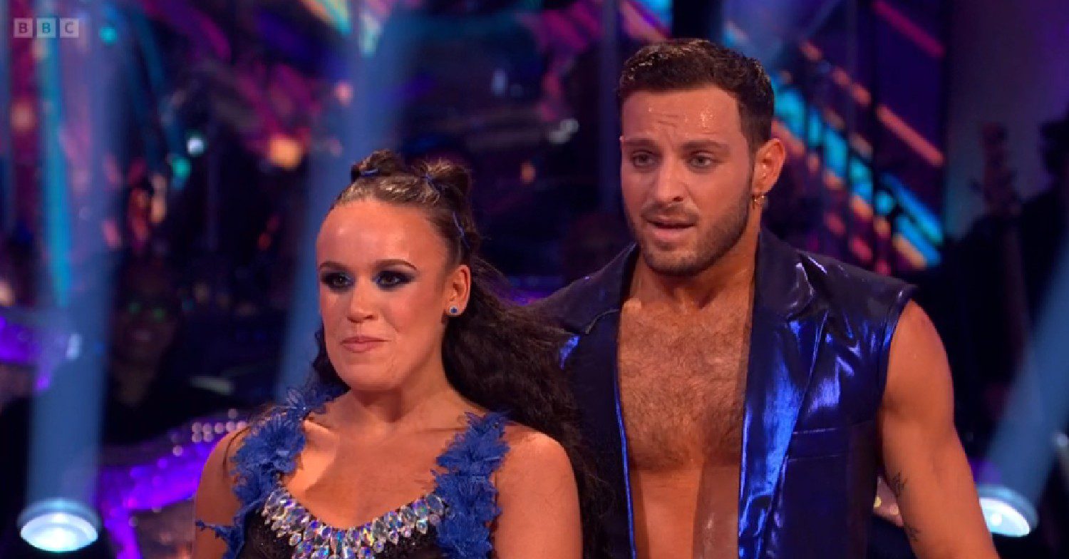 Ellie Leach and Vito Coppola on Strictly