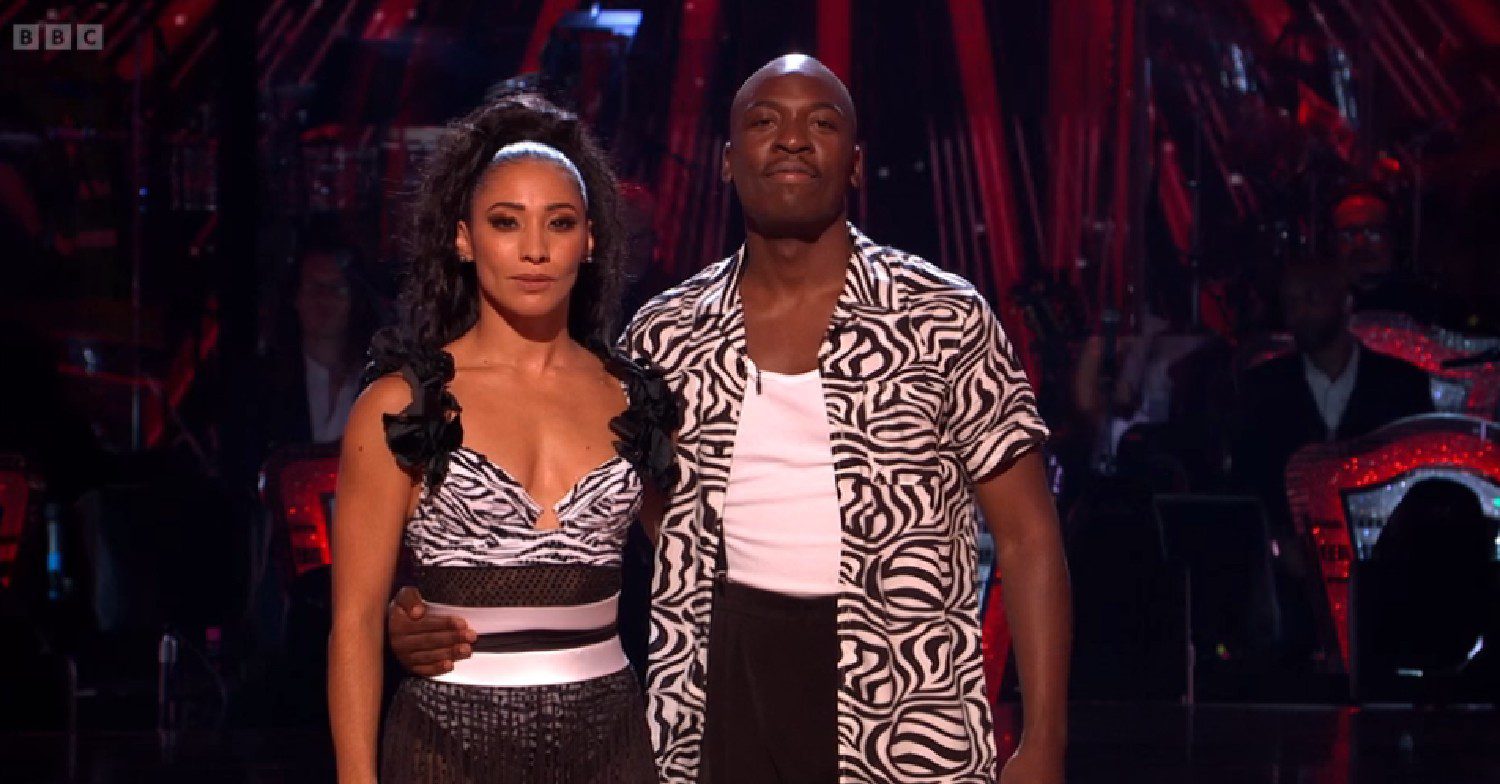 Karen Hauer and Eddie Kadi on Strictly