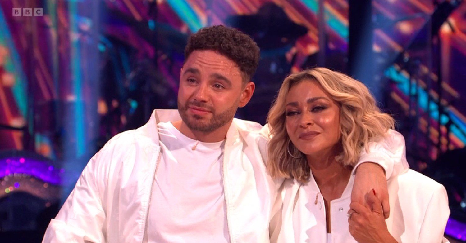 Adam Thomas and Luba Mushtuk on Strictly 