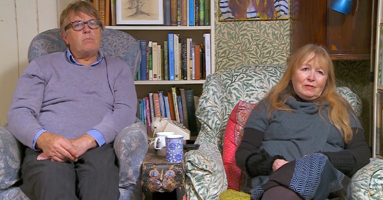 Giles and Mary on Gogglebox