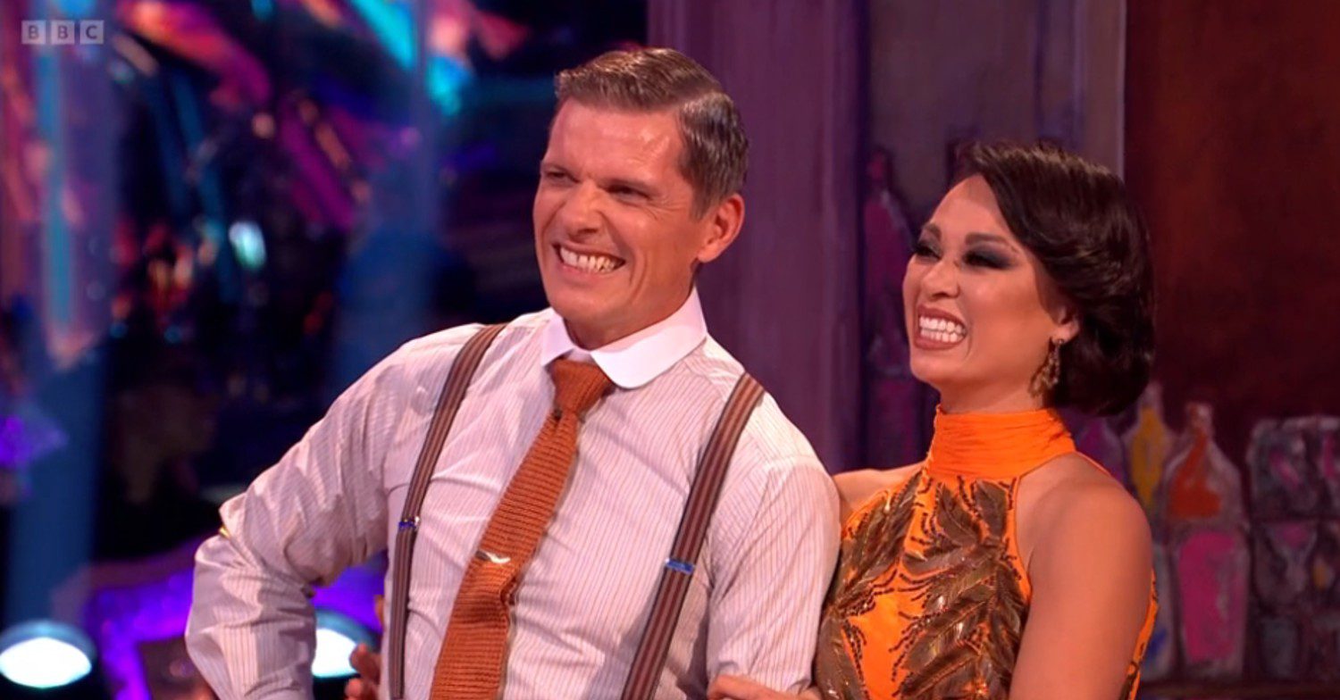 Nigel Harman and Katya Jones on Strictly
