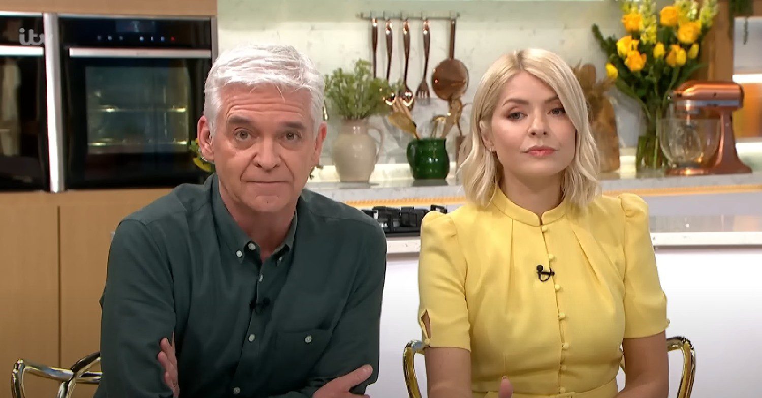 Phillip Schofield and Holly Willoughby on This Morning