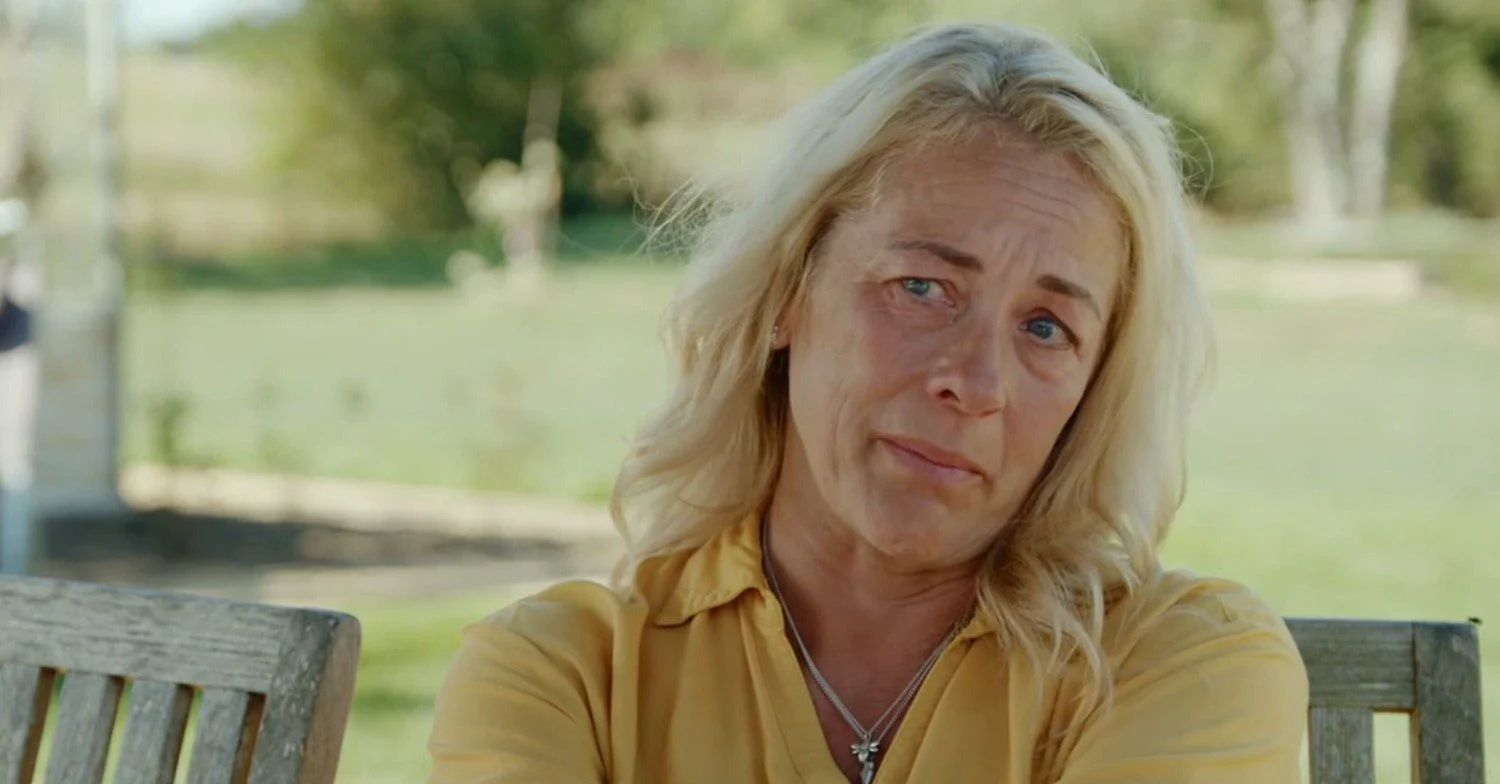 Sarah Beeny frowns in documentary