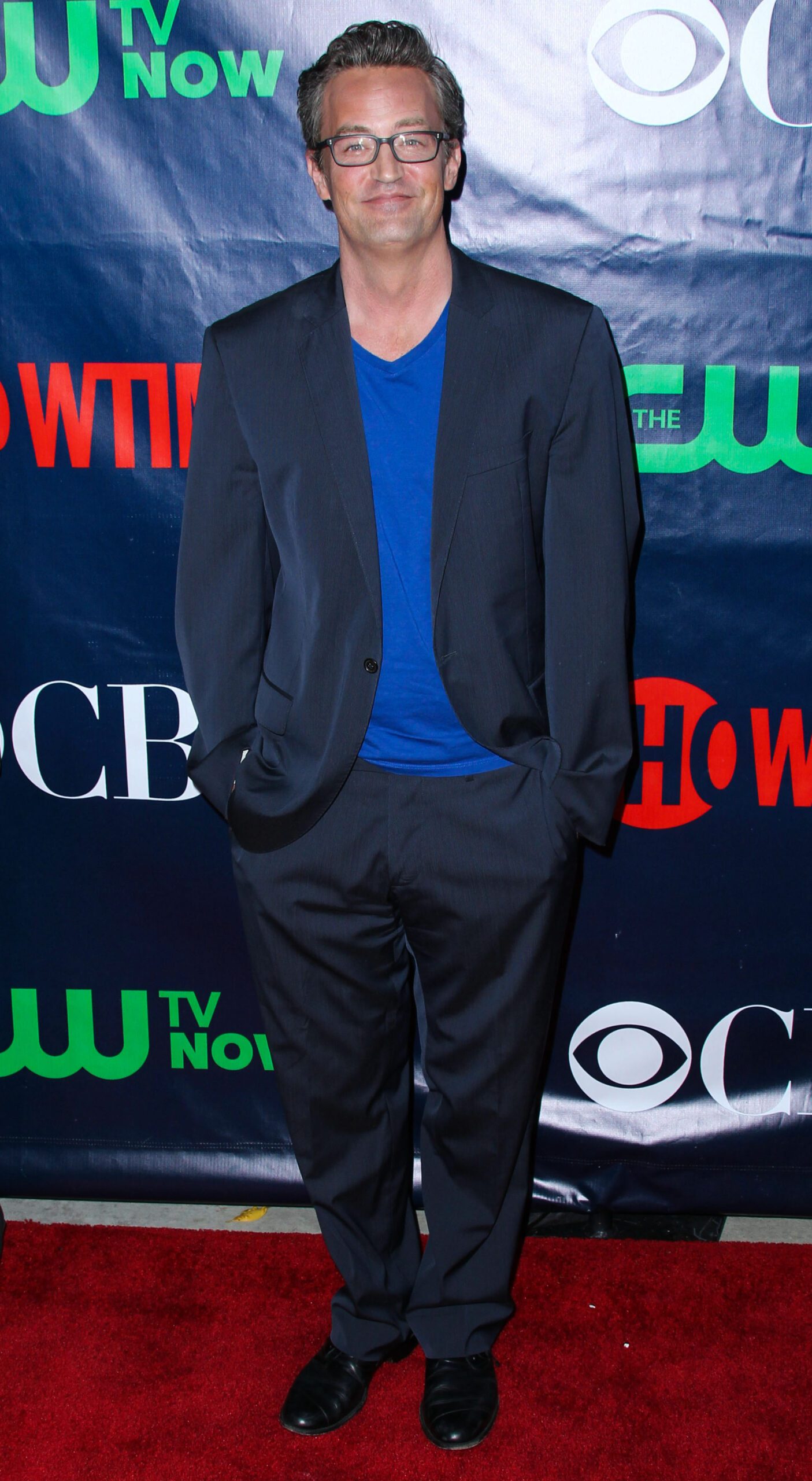 Matthew Perry smiling