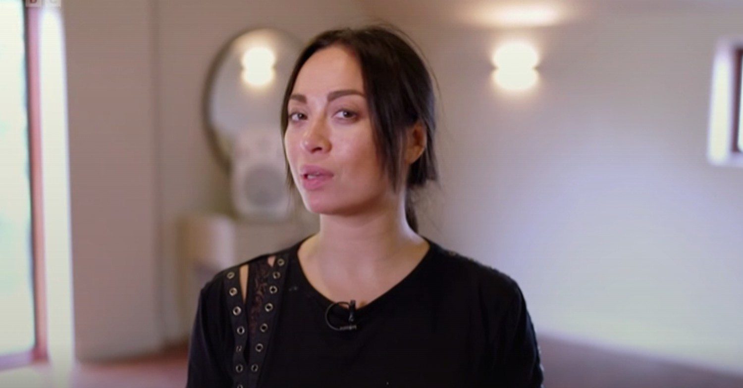 Katya talking on Strictly