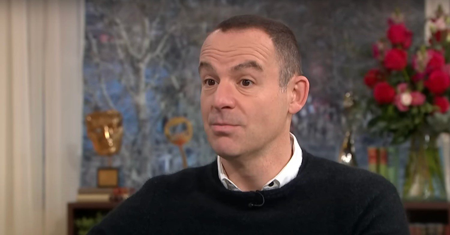 Martin Lewis speaking on This Morning