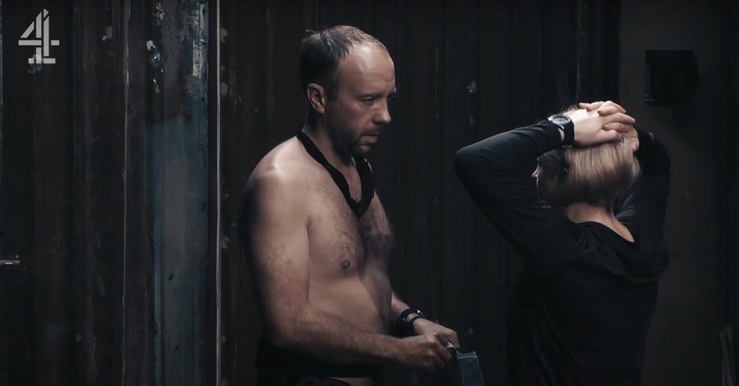 Matt Hancock on Celebrity SAS