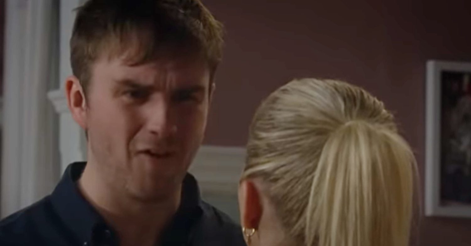 Emmerdale's Tom is angry