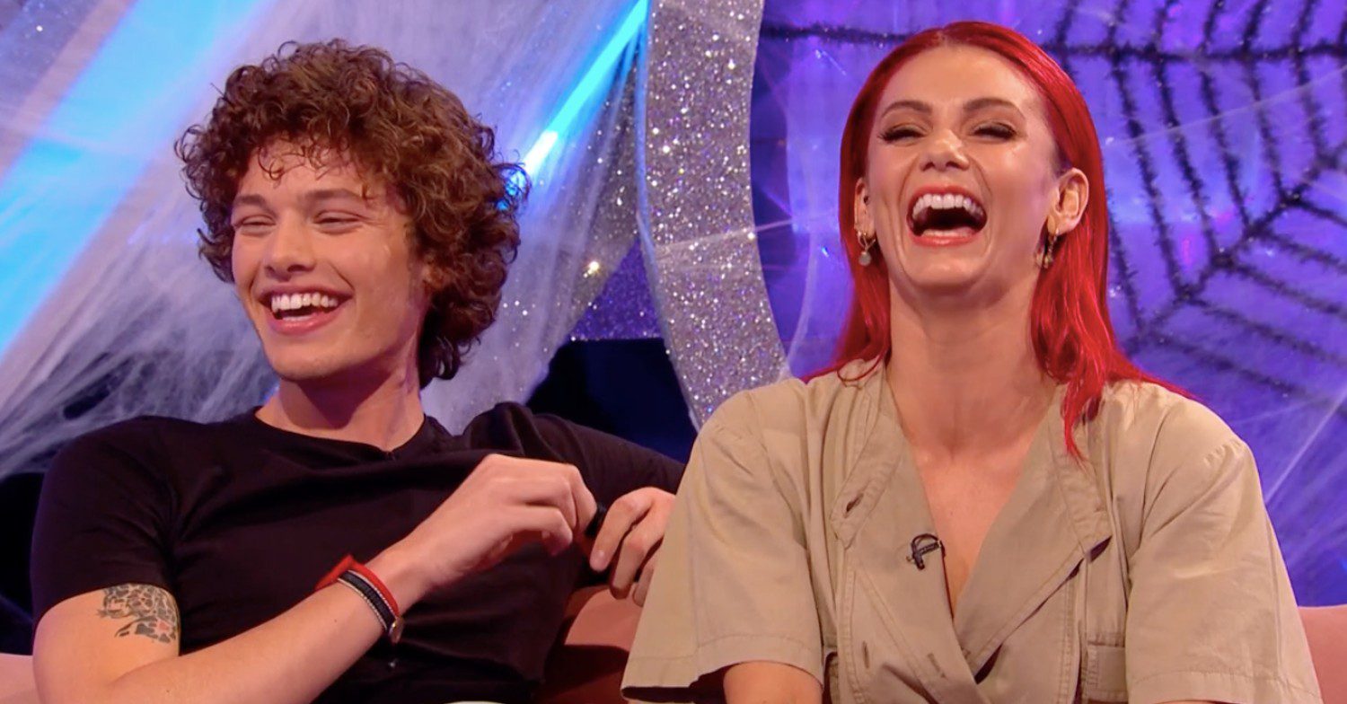 Bobby Brazier and Dianne on Strictly It Takes Two