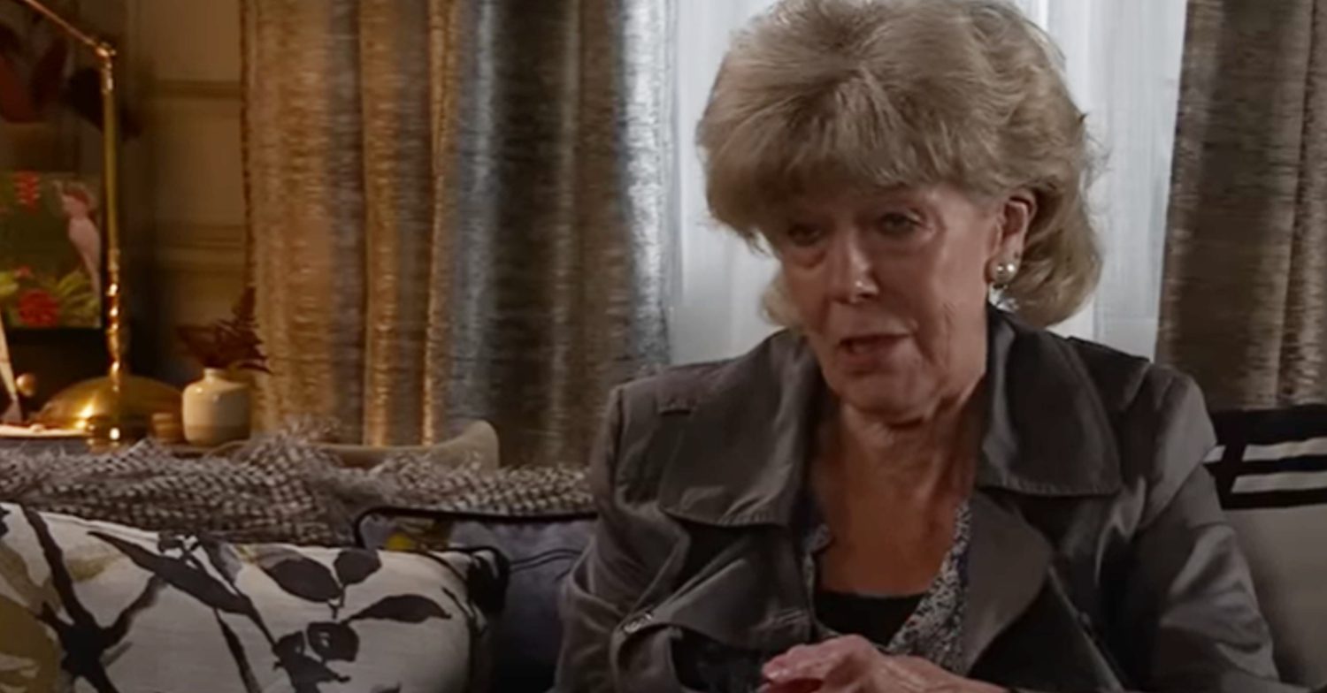 Coronation Street's Audrey is serious