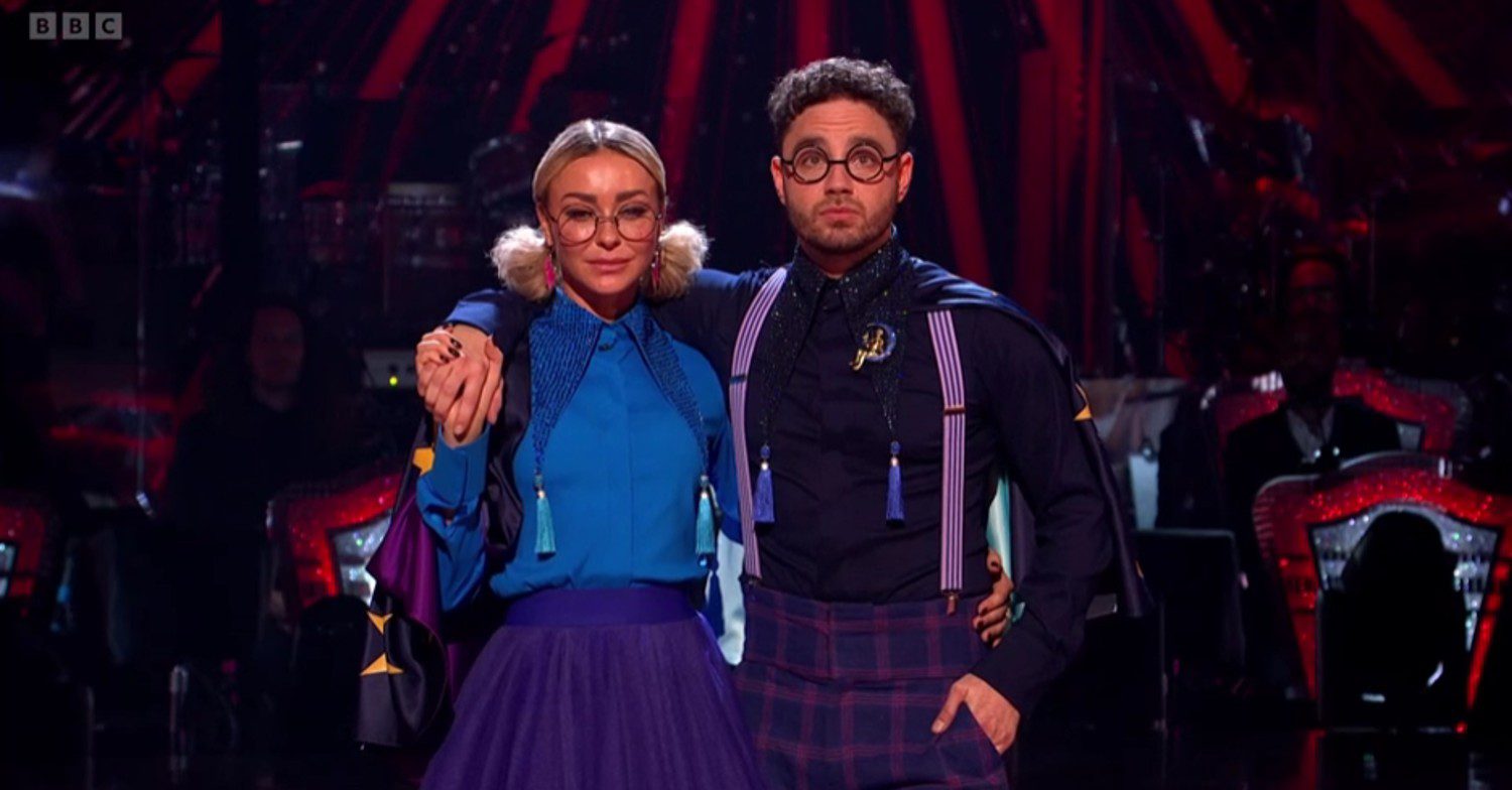 Adam Thomas and Luba Mushtuk on Strictly