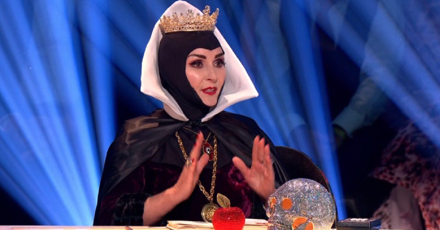 Shirley Ballas talking on Strictly Halloween special