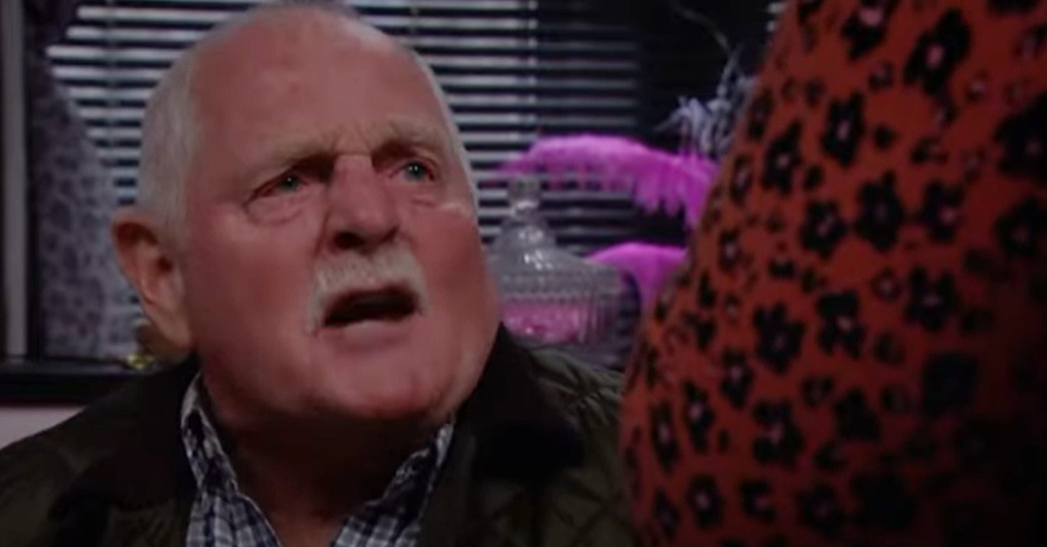 Emmerdale's Eric Pollard is emotional