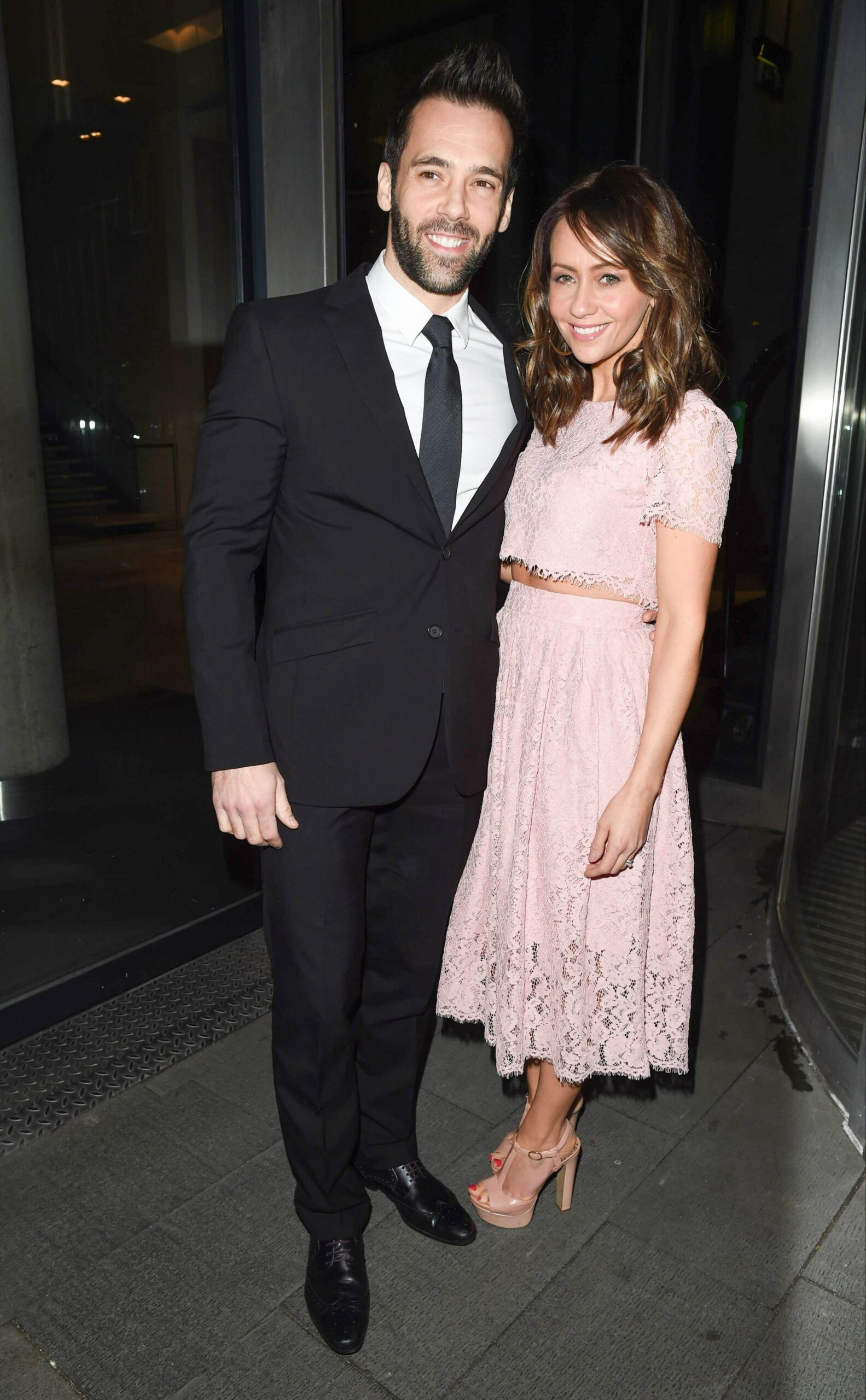 Samia Longchambon and husband Sylvain