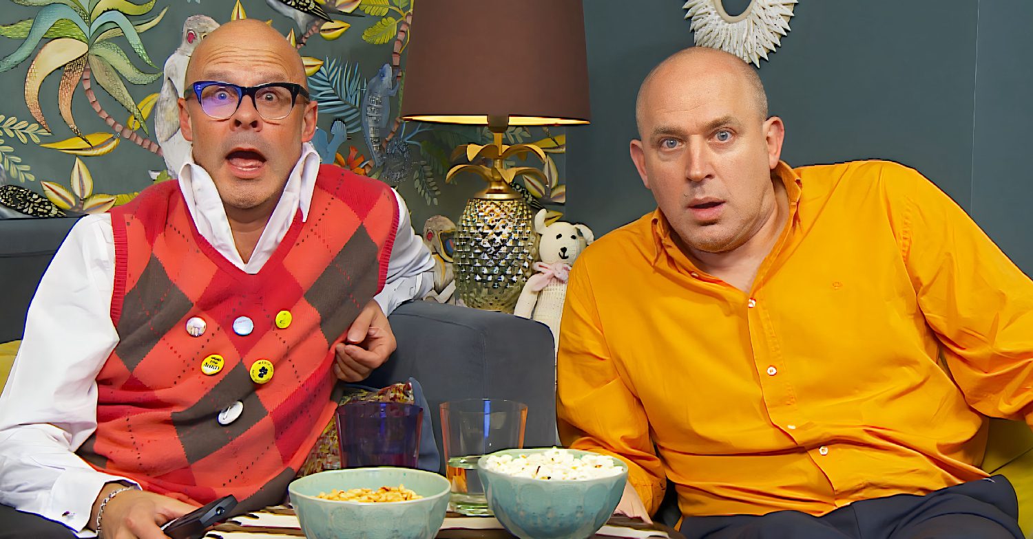 Harry Hill and Tim Vine will appear on Gogglebox Cancer special together