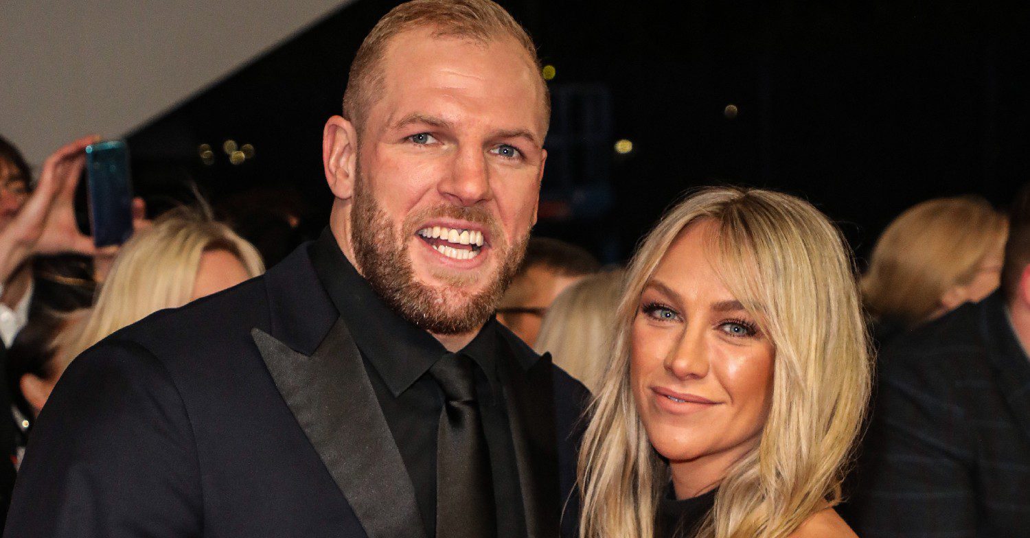 James and Chloe Madeley smiling