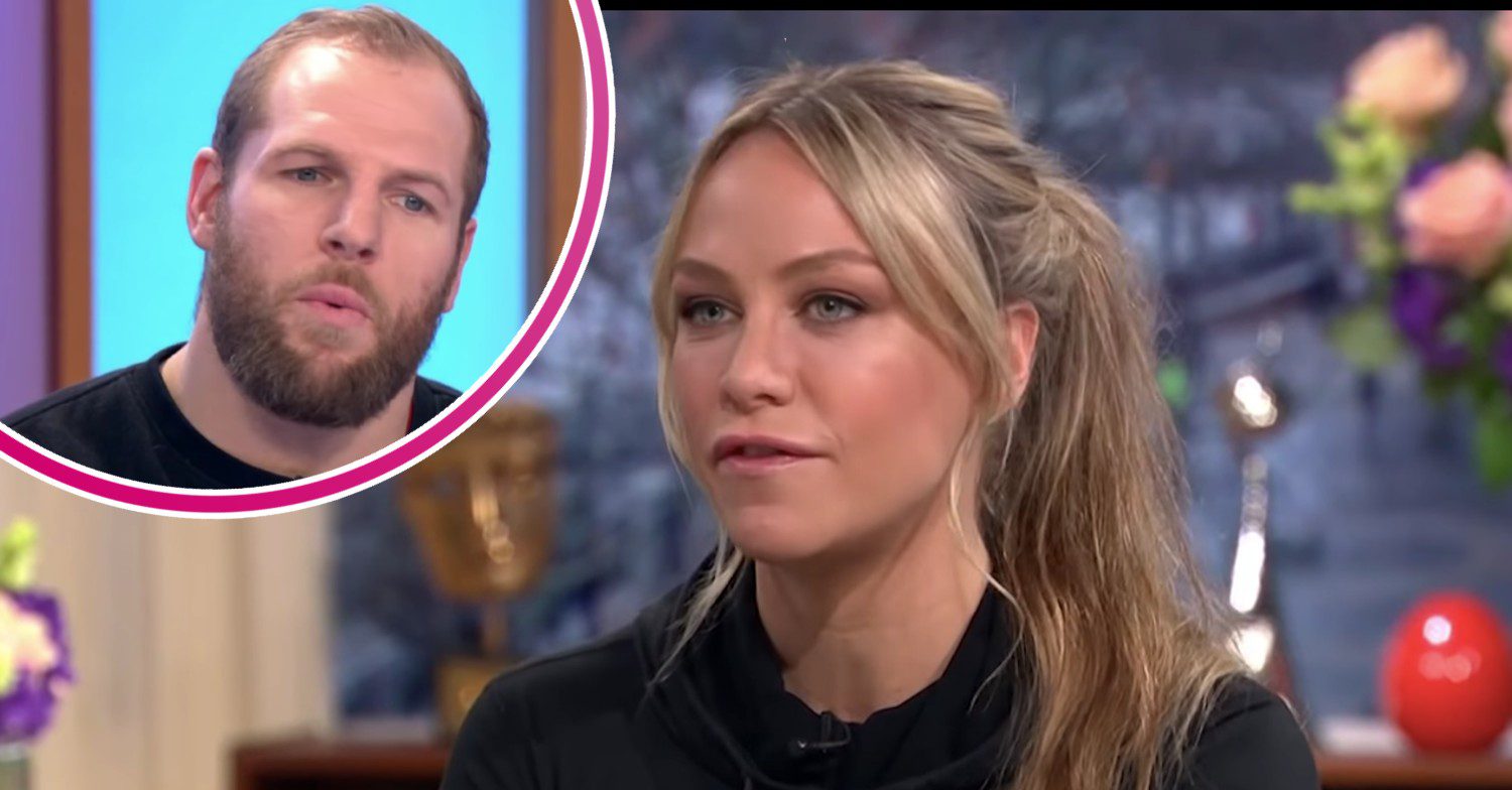 James and Chloe Madeley looking serious