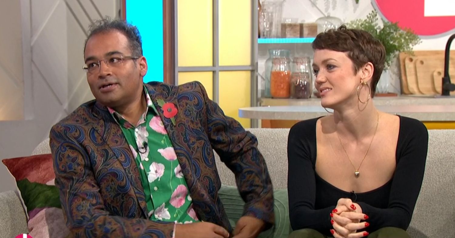 Krishnan Guru-Murthy and Lauren Oakley on Lorraine