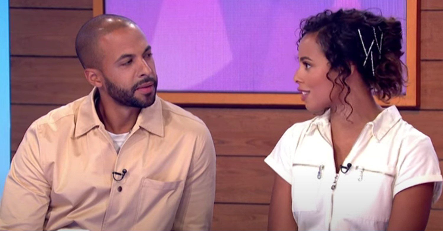 Marvin and Rochelle talking on Loose Women
