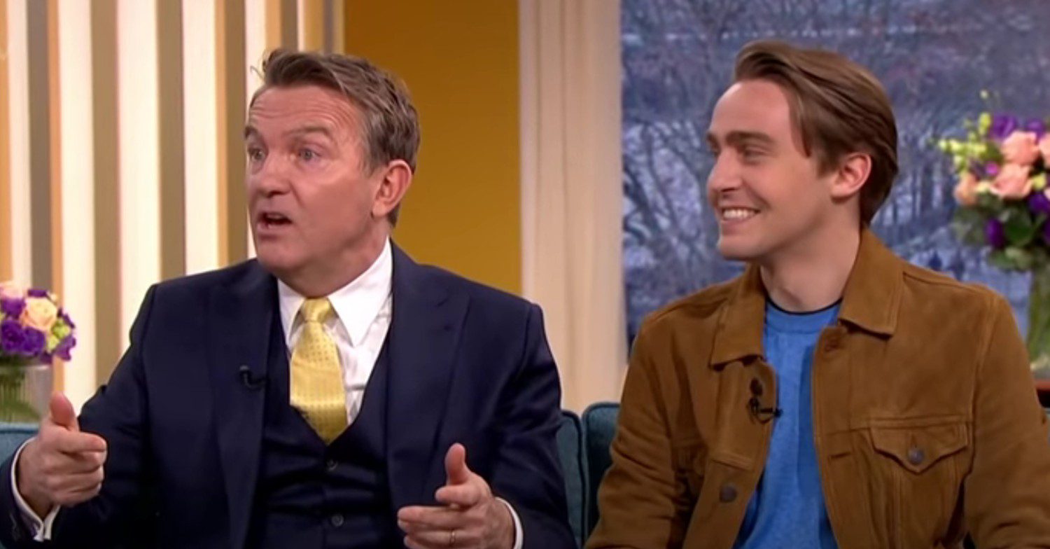 Bradley and Barney Walsh on This Morning (Credit: ITV/YouTube)