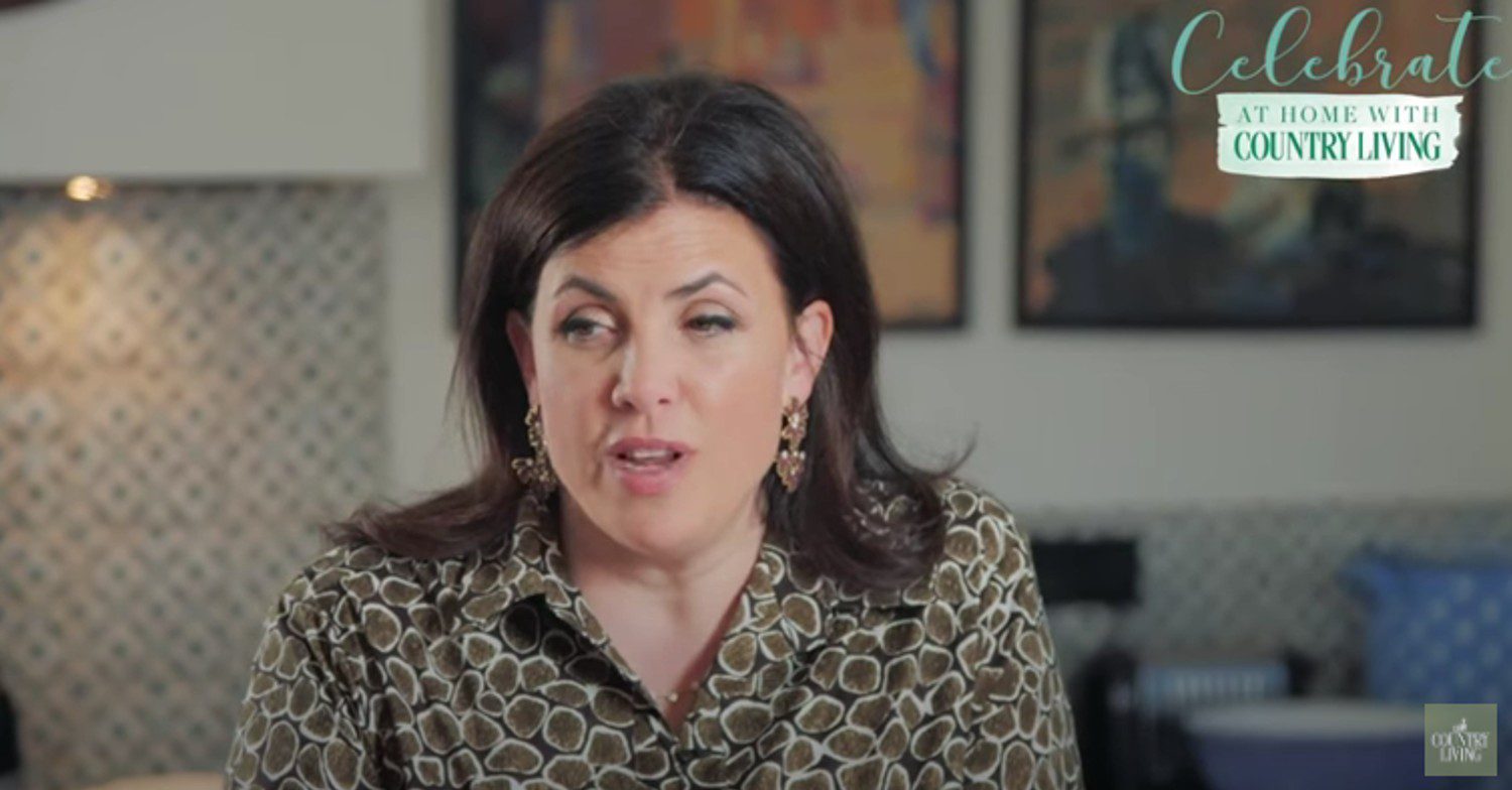 Kirstie Allsopp talking on a YouTube video