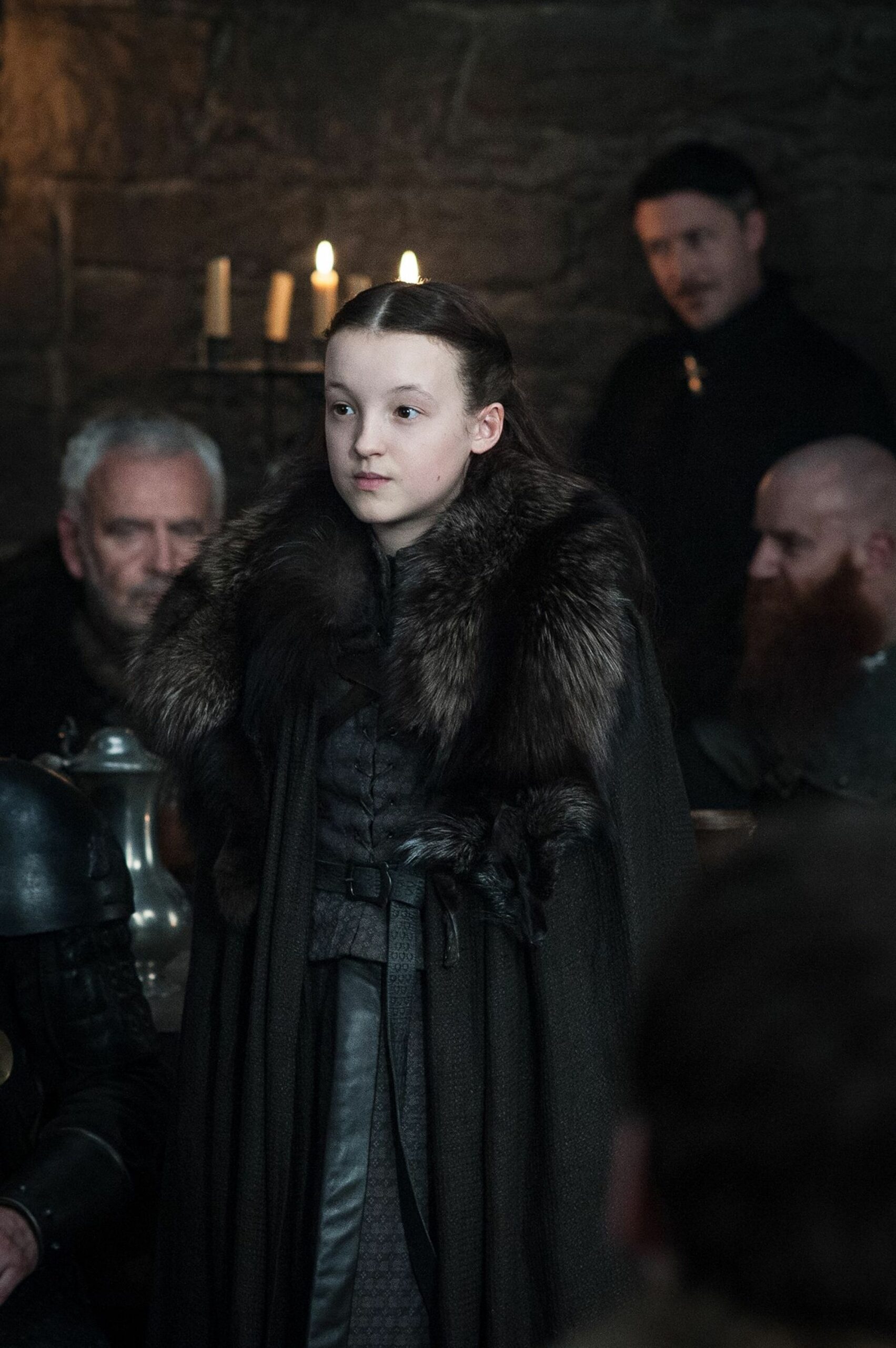 Bella Ramsey as Lyanna Mormont in Game of Thrones