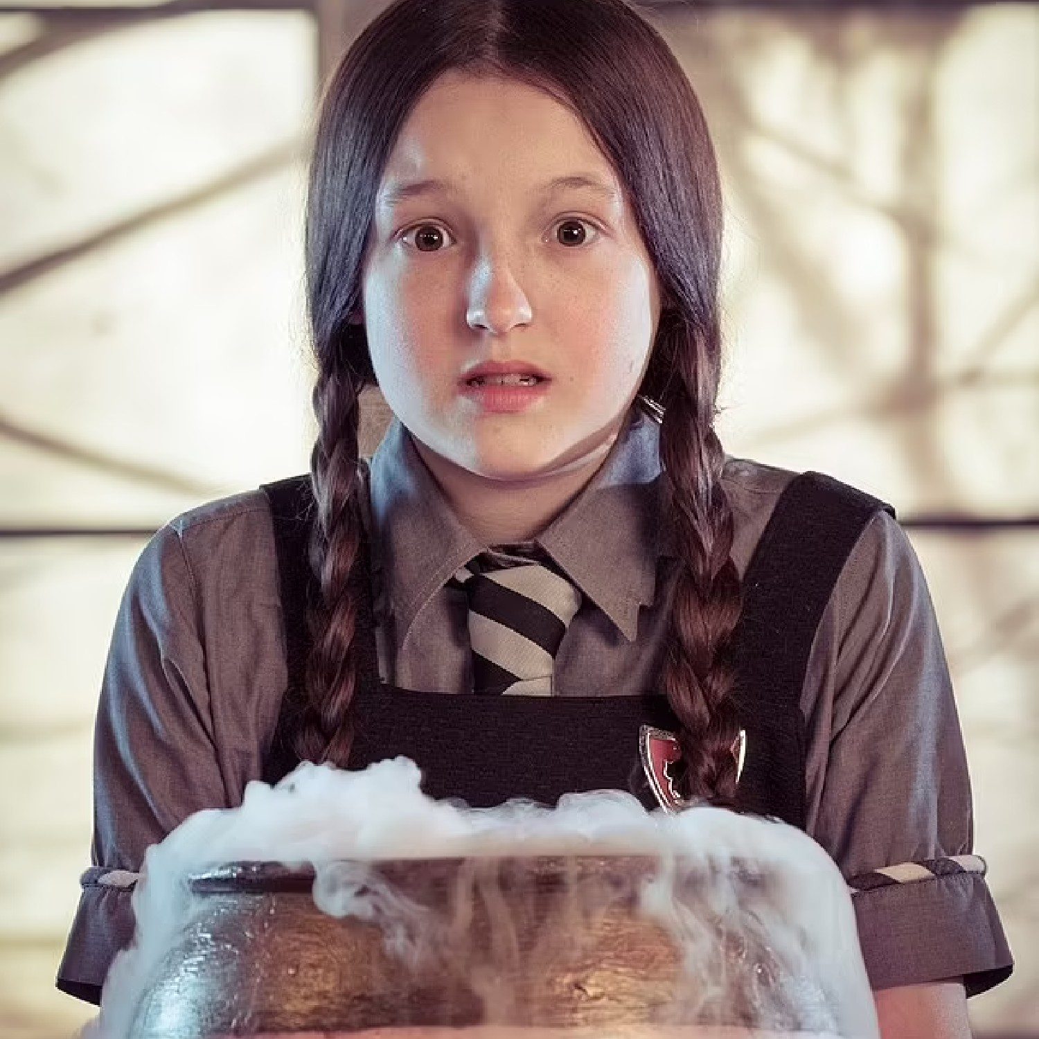 Bella Ramsey played Mildred Hubble in The Worst Witch