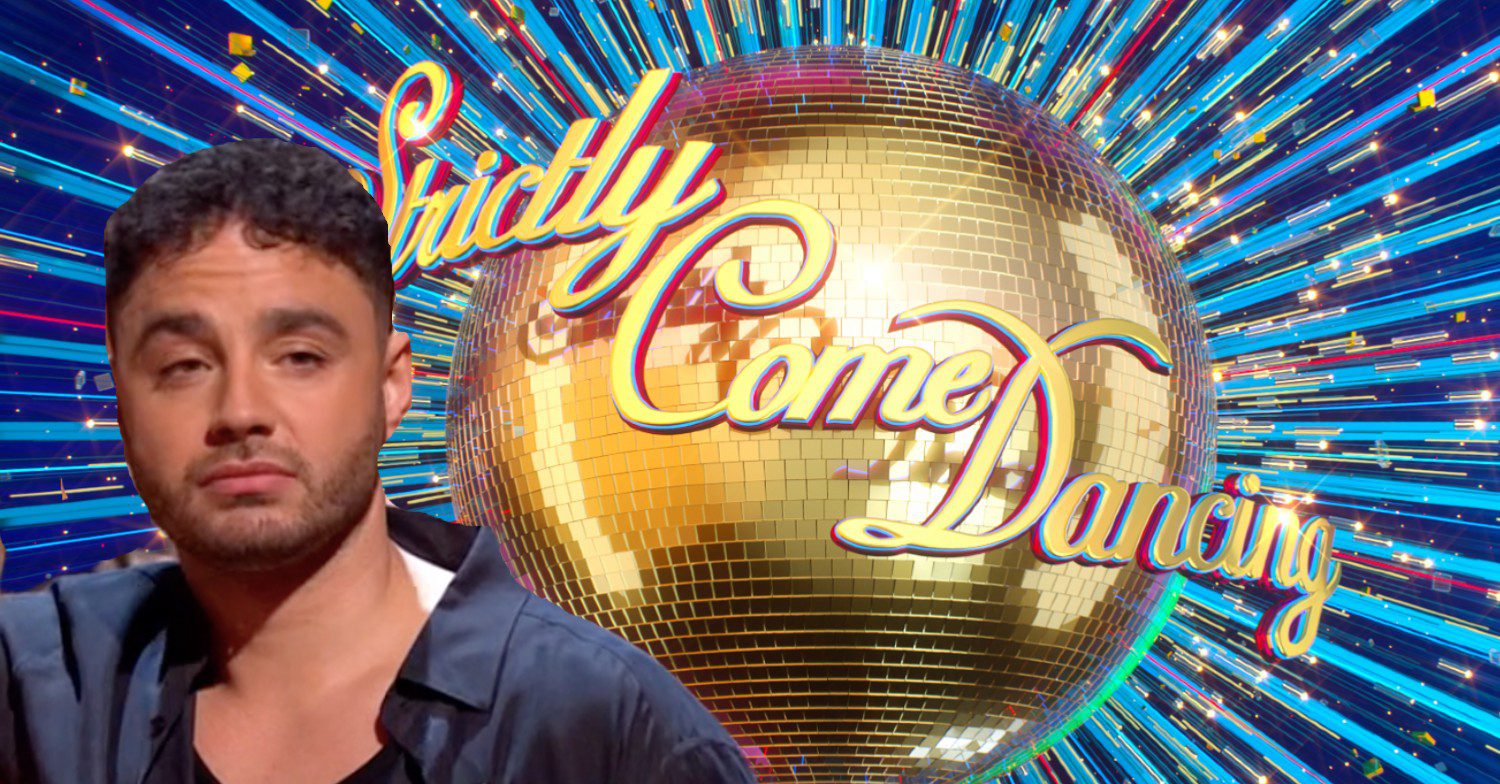 Strictly 2023 logo and star Adam