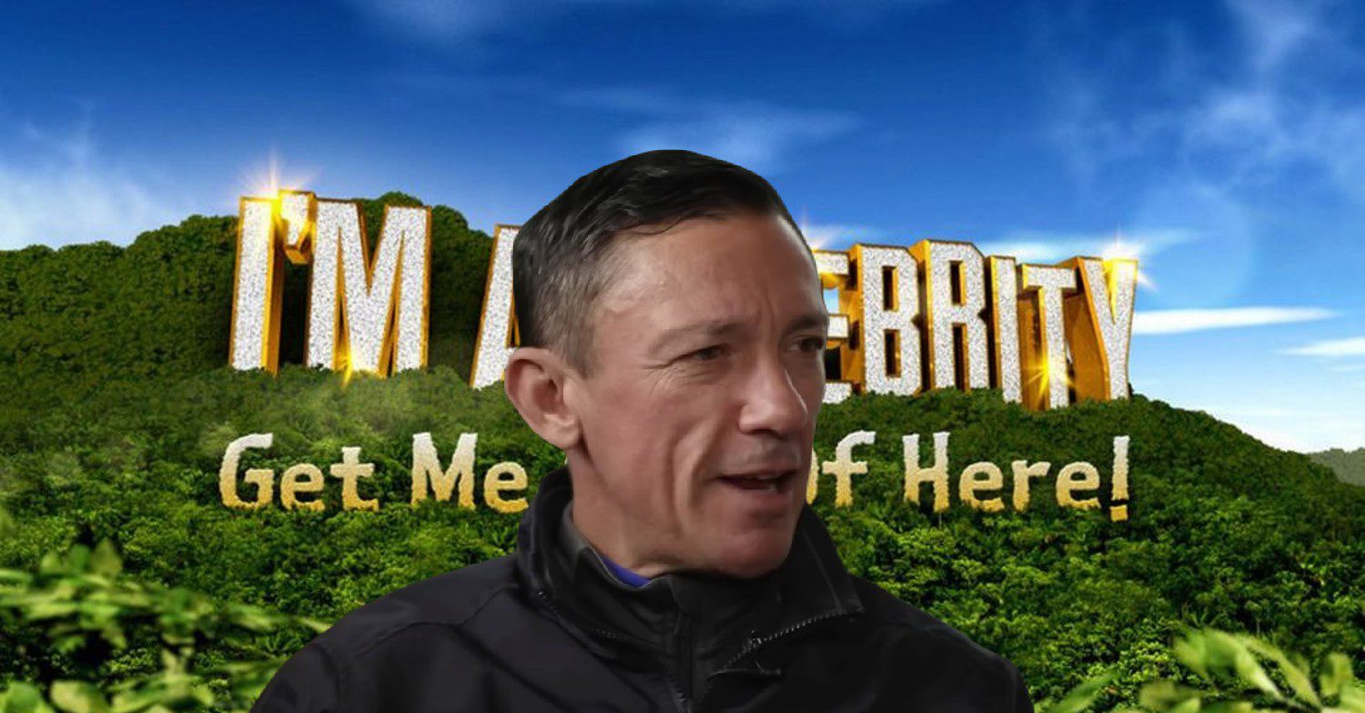I'm A Celebrity logo with Frankie Dettori