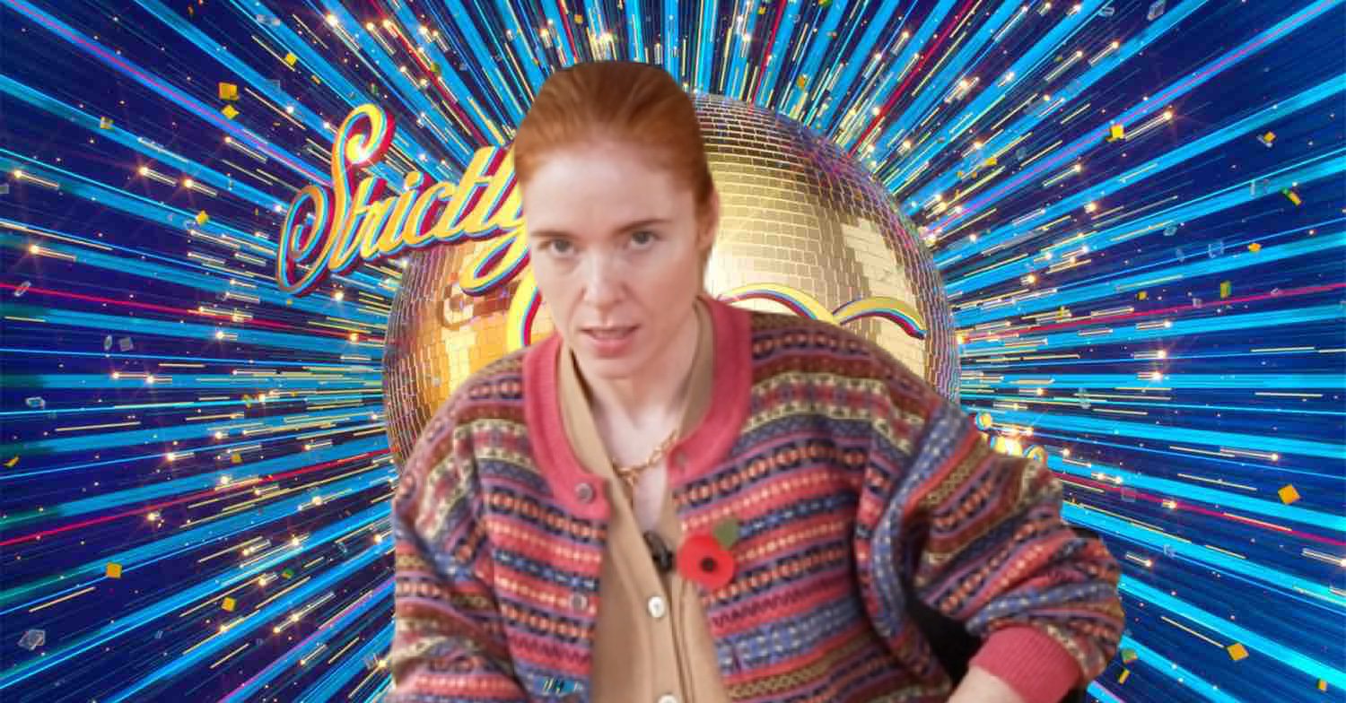 Strictly logo / Angela Scanlon