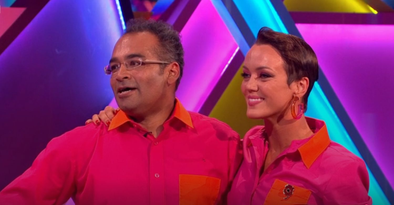 Krishnan and Lauren on Strictly