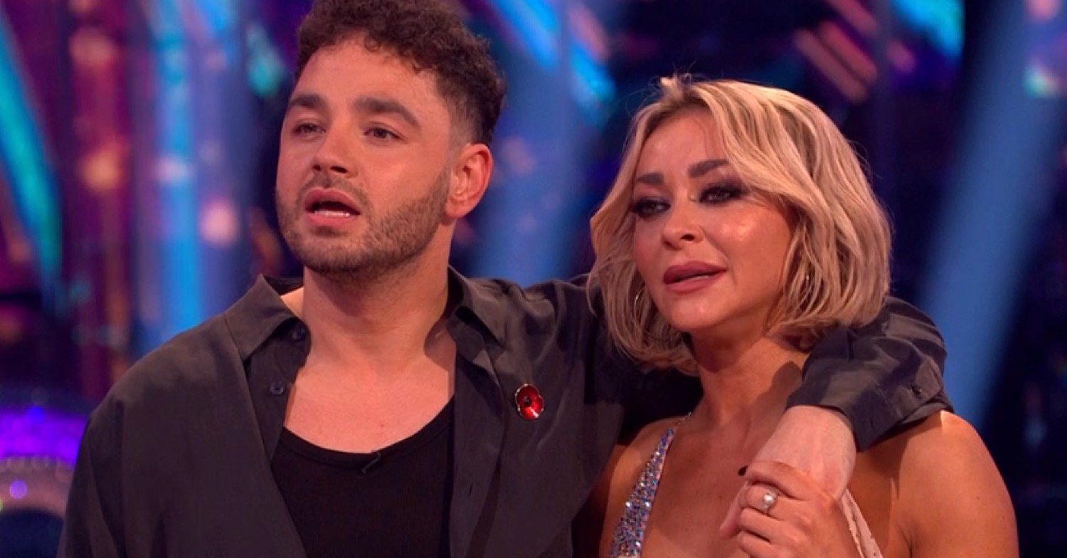 Adam Thomas and Luba Mushtuk on Strictly 