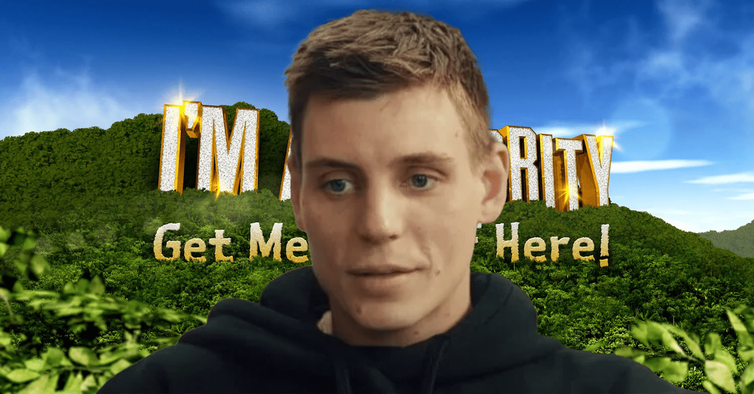 I'm A Celebrity background and Tristan from Made In Chelsea