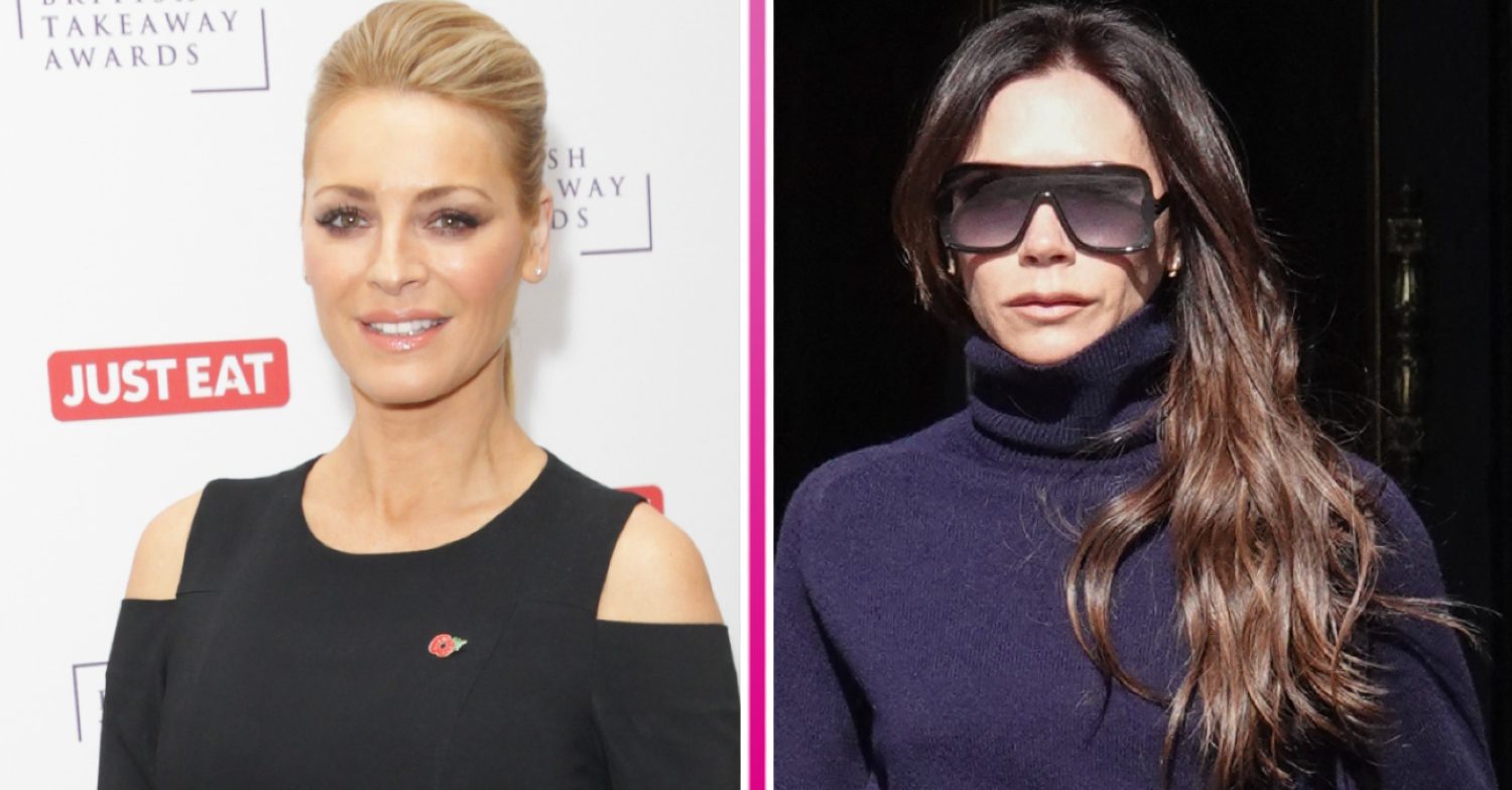 Tess Daley offers her support to Victoria Beckham