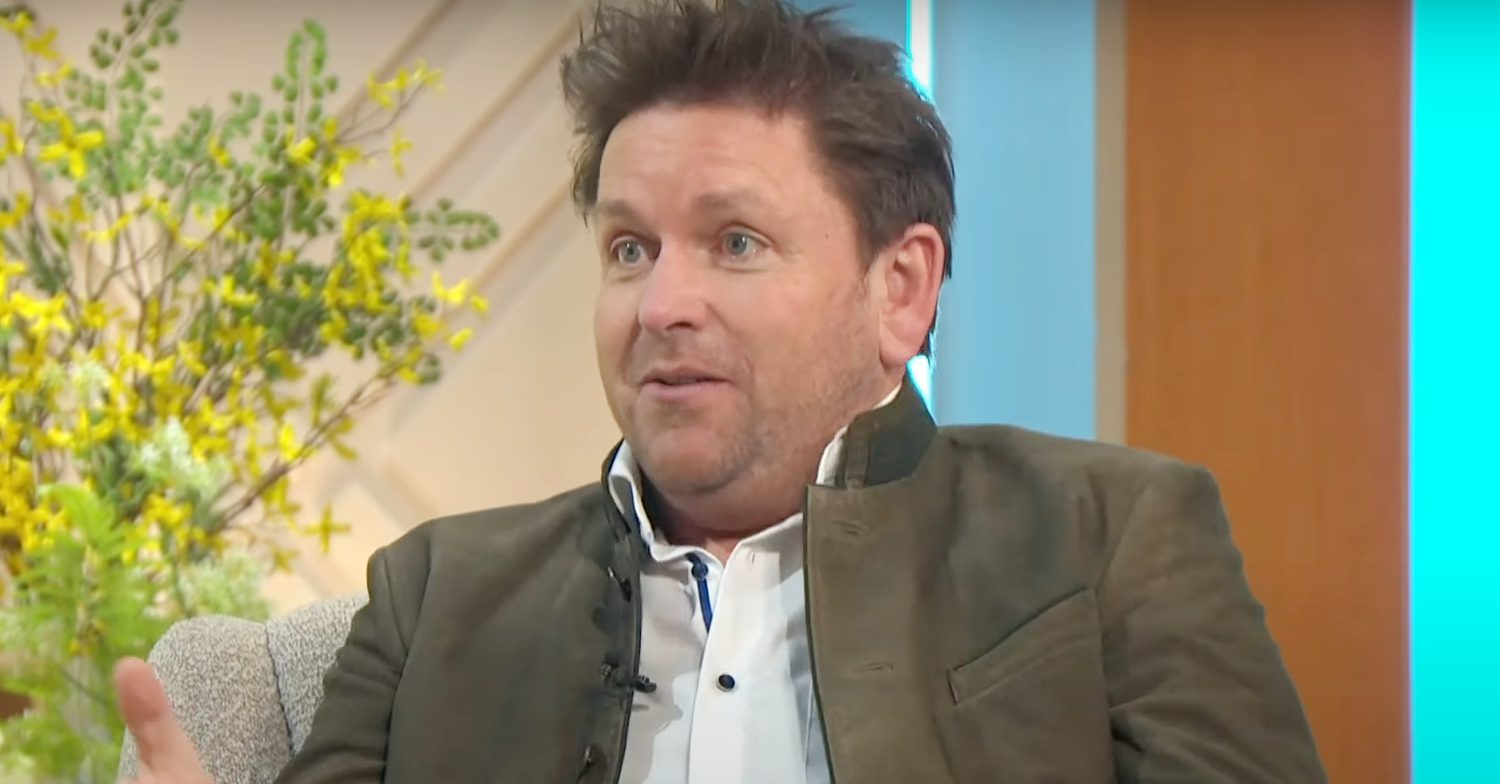 James Martin talks about supporting local suppliers