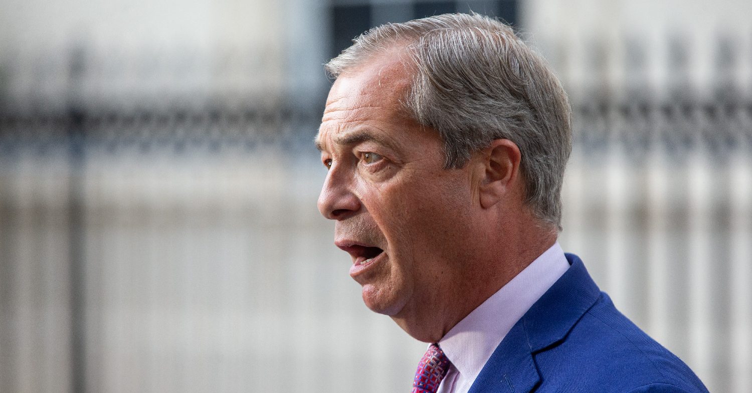 I'm A Celeb 2023 rumoured star Nigel Farage speaking