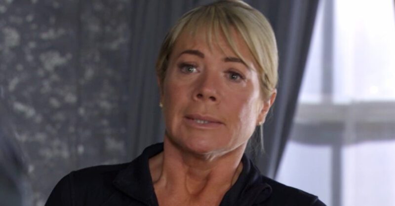EastEnders' Sharon is upset