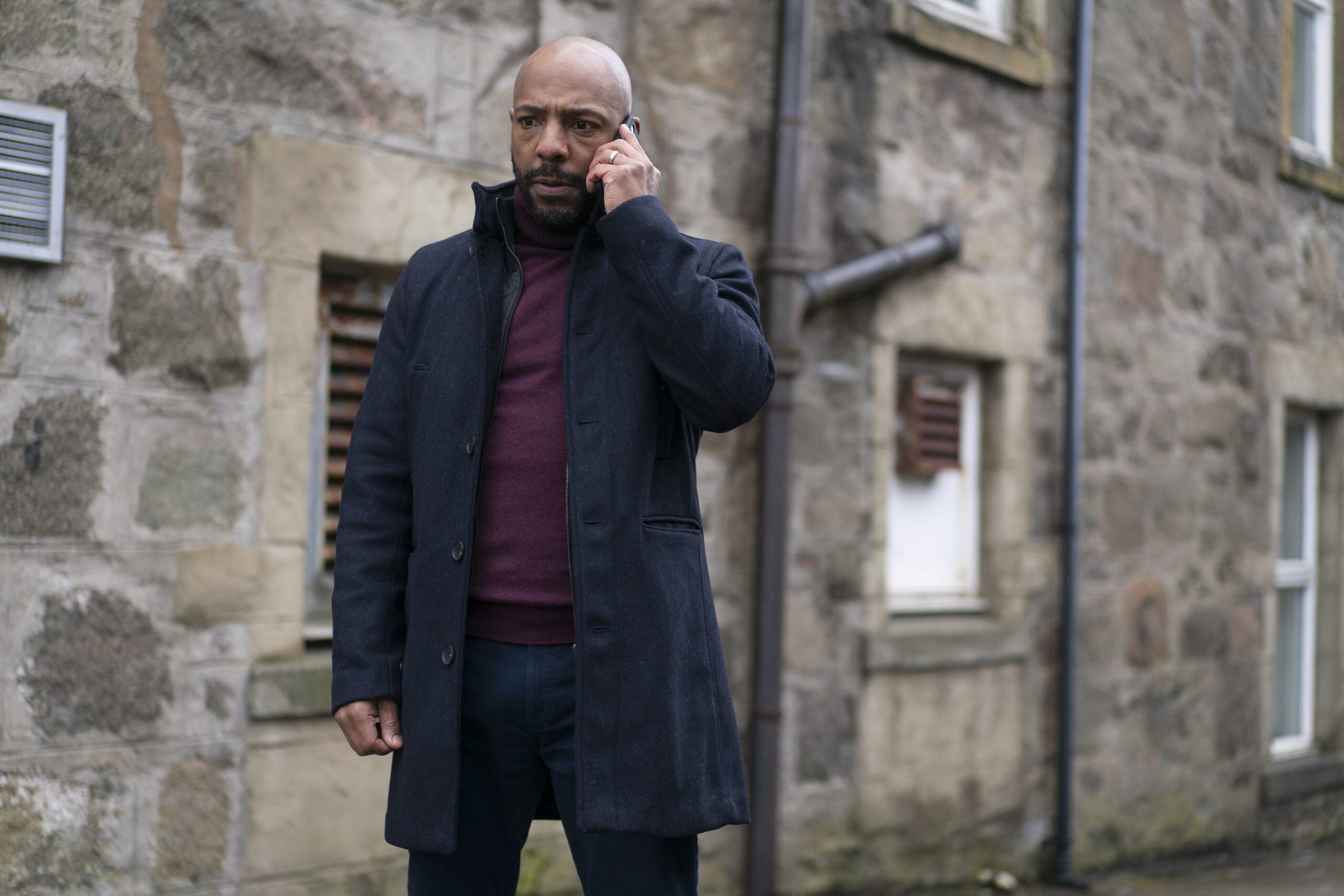 Don Gilet as John Howells in Shetland series 8