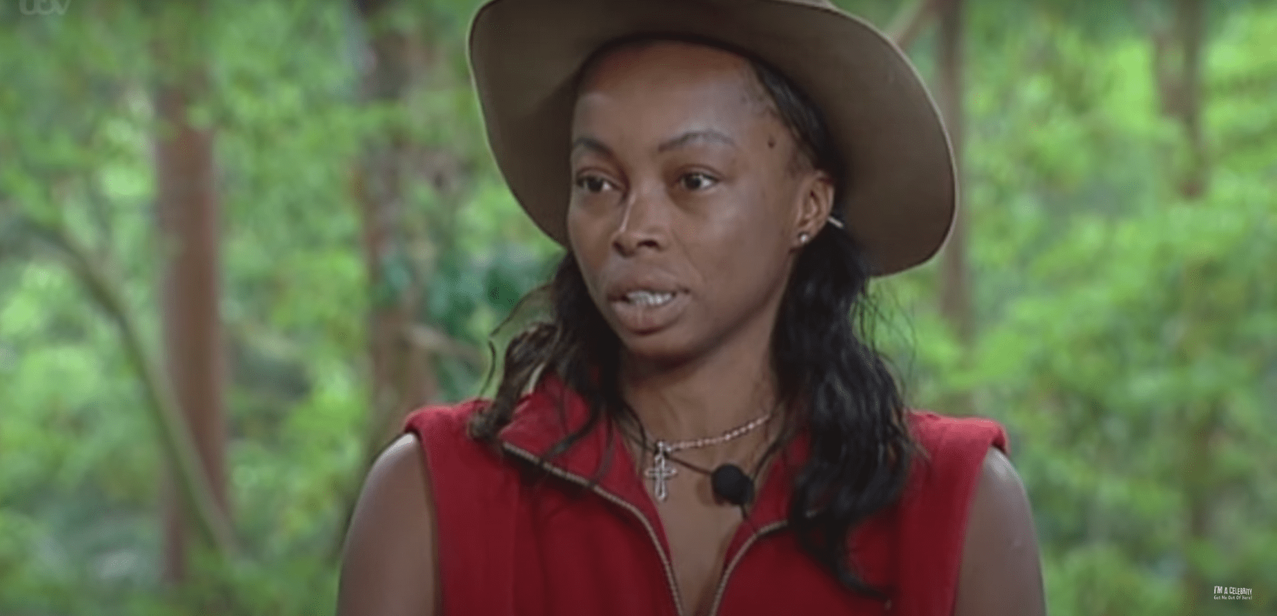 Phina Oruche talks about biting Scott Henshall on I'm A Celeb