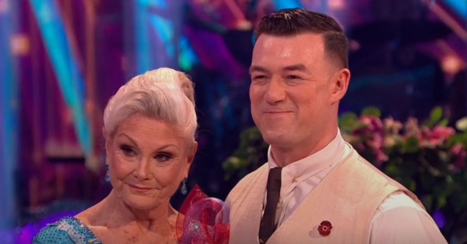 Angela and Kai on Strictly