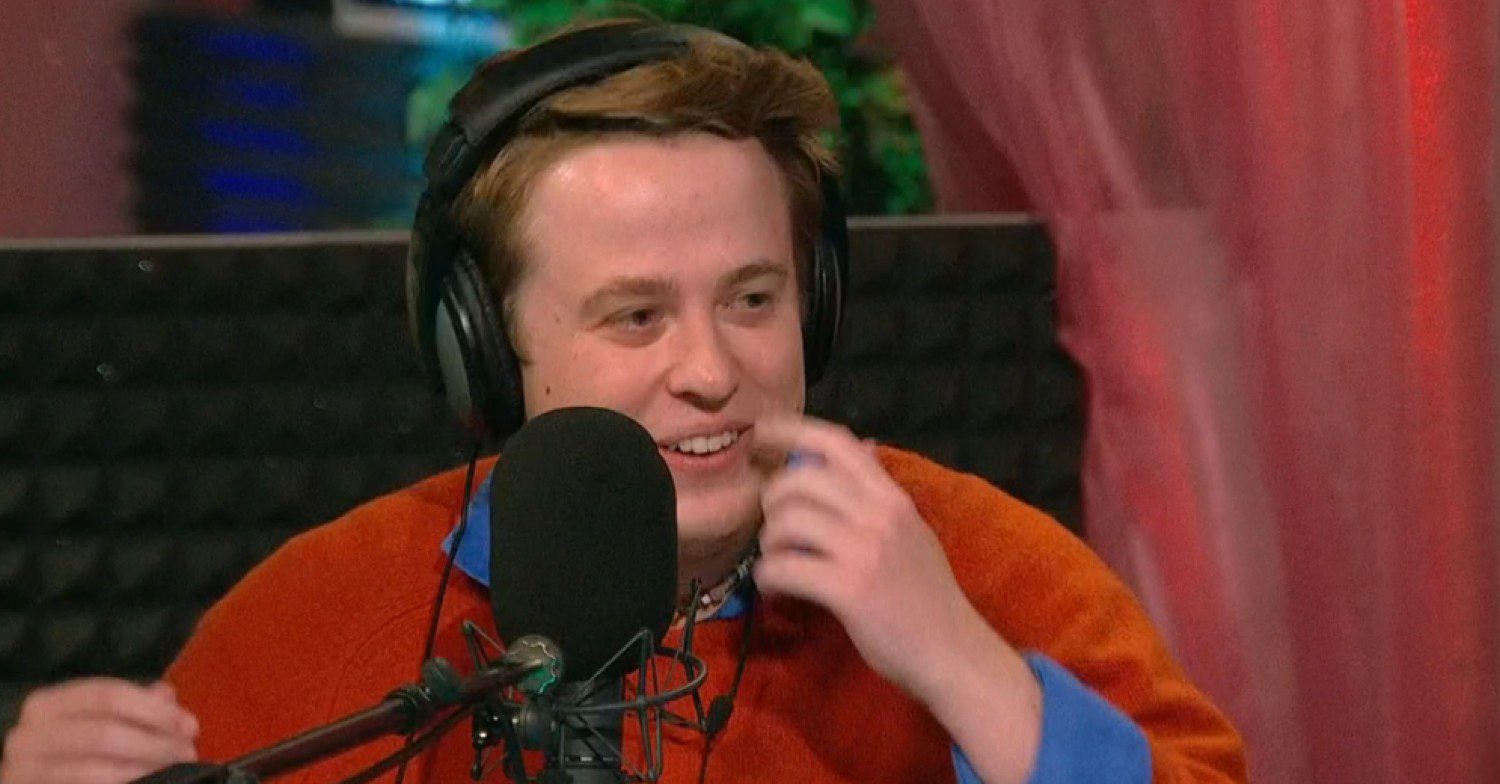 Henry talking on Big Brother podcast